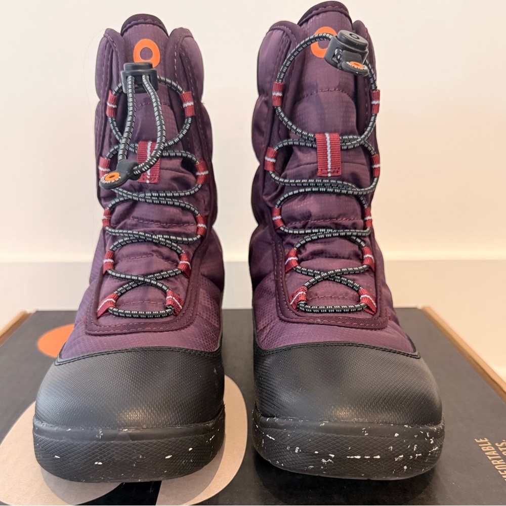 Bogs Purple and Black Kids Boots